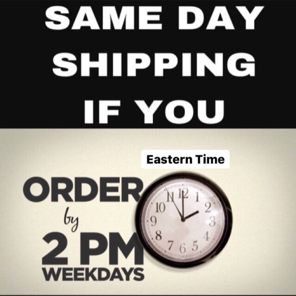 Same Day Shipping M-F!!!